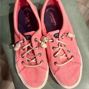 Sperry Pink Sneakers Classic Low-Top Casual